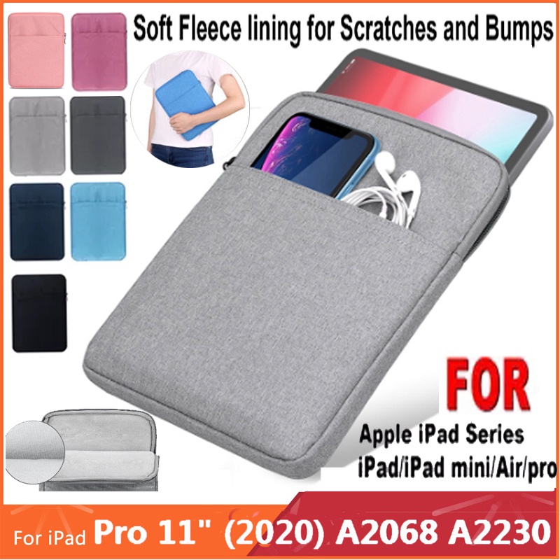 Túi Denim Đựng Máy Tính Bảng iPad 9th 2021 7th Gen 10.2 inch 2019 Air 5 10.9 Air 4 3 Pro 10.5 6th Gen 9.7 5th 2018 Mini