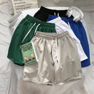 M-2XL 2020 New Summer Cotton Linen Shorts Men High Quality Knee Length Casual Mens Board Shorts Breathable Solid Color Short Pants For Men