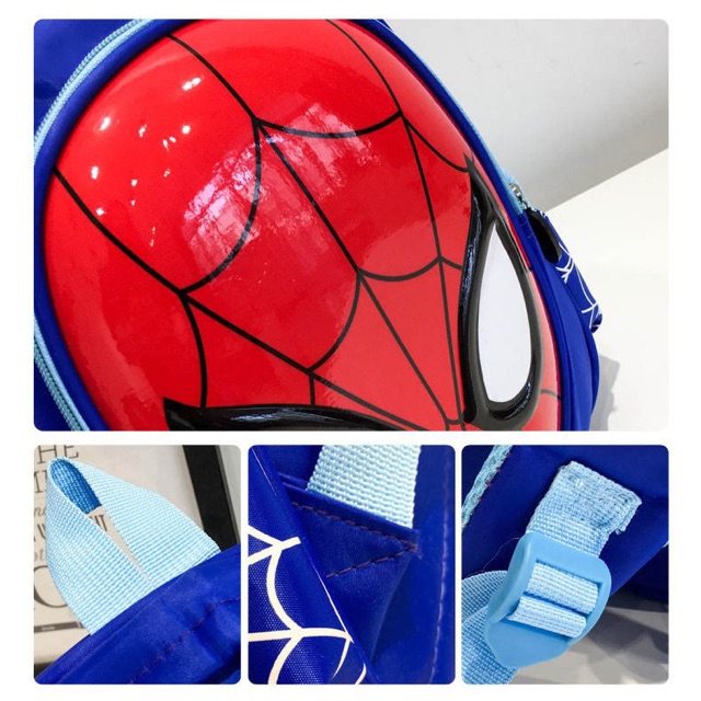Balo nhện 3D mầm non Quảng Châu[chống thấm nước]Kích thước: 32 x 25 x 10