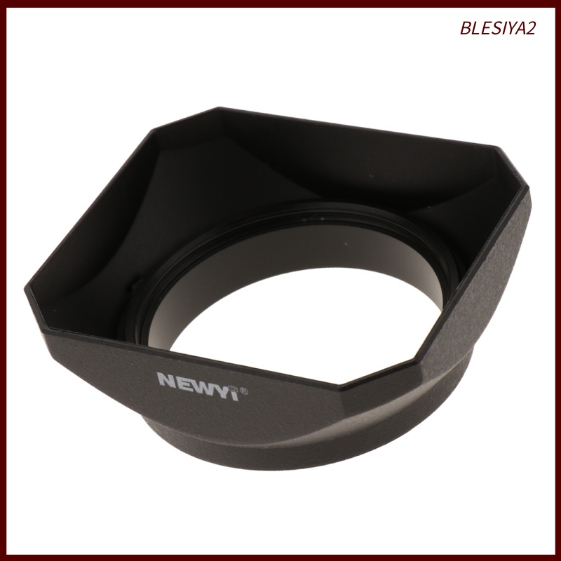 [BLESIYA2]49mm Square Hood for Pentax  Zeiss Kodak Camera Lens Accessory Kit