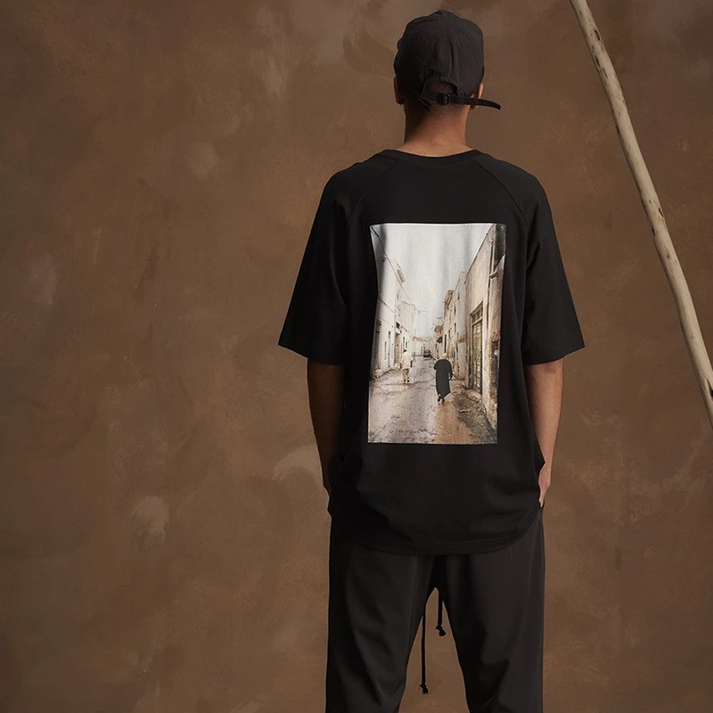 Áo thun ngắn tay Song For The Mute rear print T-shirt ss20