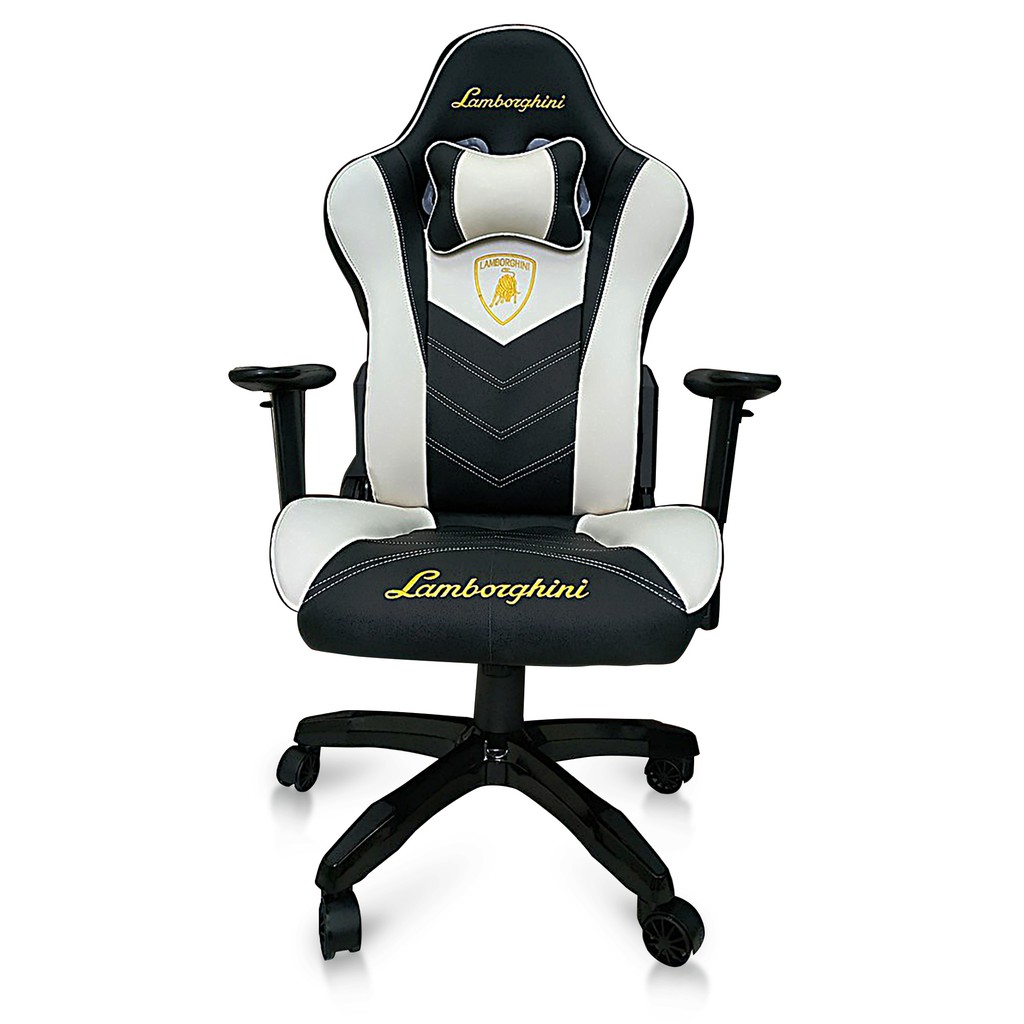 Ghế Game Lamborghini xoay ngả lưng 180 độ chỉnh cao thấp ghế gaming stream văn phòng.