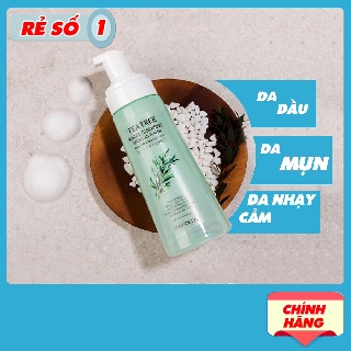 [Rau Trà Đắng] Sữa Rửa Mặt Tươi Sủi Bọt Teatree - DayCell Hàn Quốc