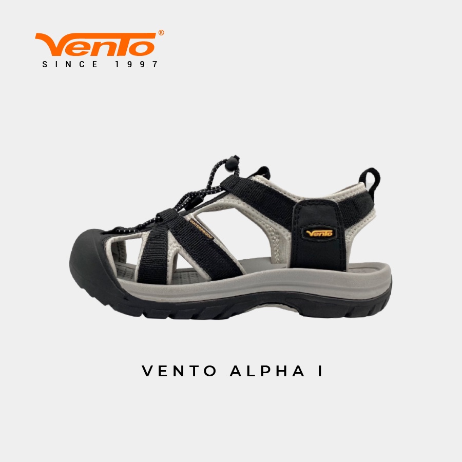 Giày dép Sandals Vento ALPHA I Teen/Trẻ em màu Đen Đỏ đi học/dã ngoại/đi chơi trekking SD08001