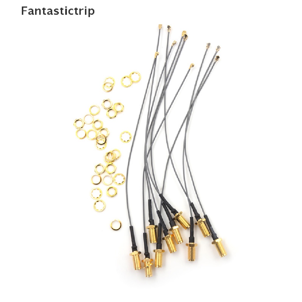 Set 5 Dây Cáp Ăng Ten Nối Dài 10cm UFL Sang RP SMA IPX Sang RP-SMA Chuyên Dụng Chất Lượng Cao