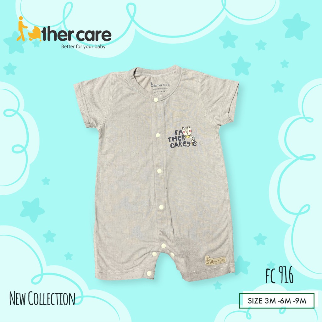 Body trẻ em FatherCare Cài giữa CT - Cáo đạp xe FC916