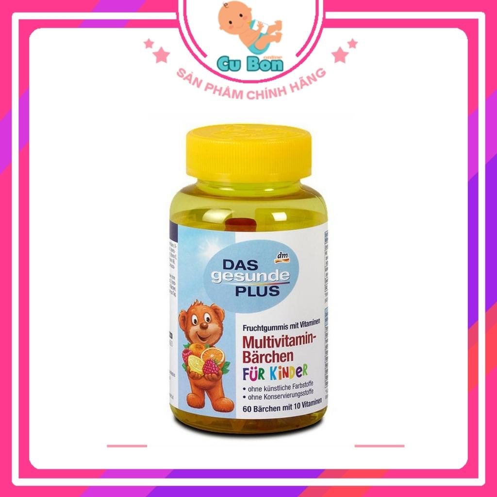 Kẹo gấu Mivolis Multivitamin Barchen Vị Trái Cây 60 Viên của Đức Chứa các loại vitamin và khoáng chất thiết yếu
