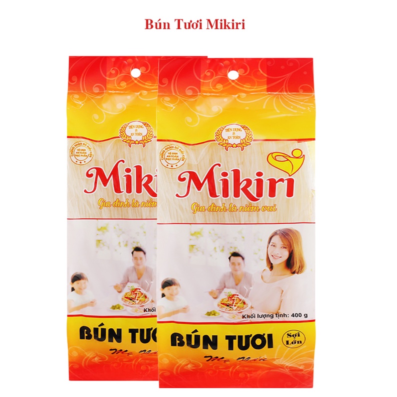 Combo 4 gói bún tươi Mikiri