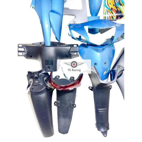 Dàn áo wave rs xanh dương - tặng team 3 lớp