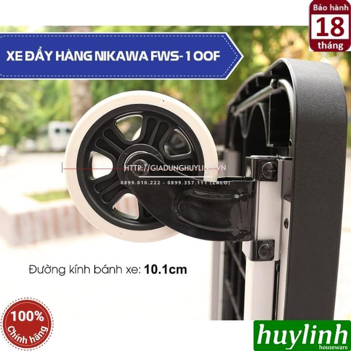 Xe đẩy hàng gấp gọn Nikawa FWS-100F - Tải trọng 137kg
