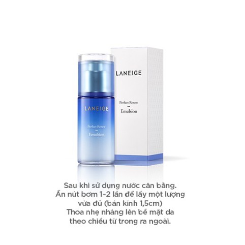 Sữa dưỡng ngăn ngừa lão hóa [Laneige] Perfect Renew Emulsion 100ml