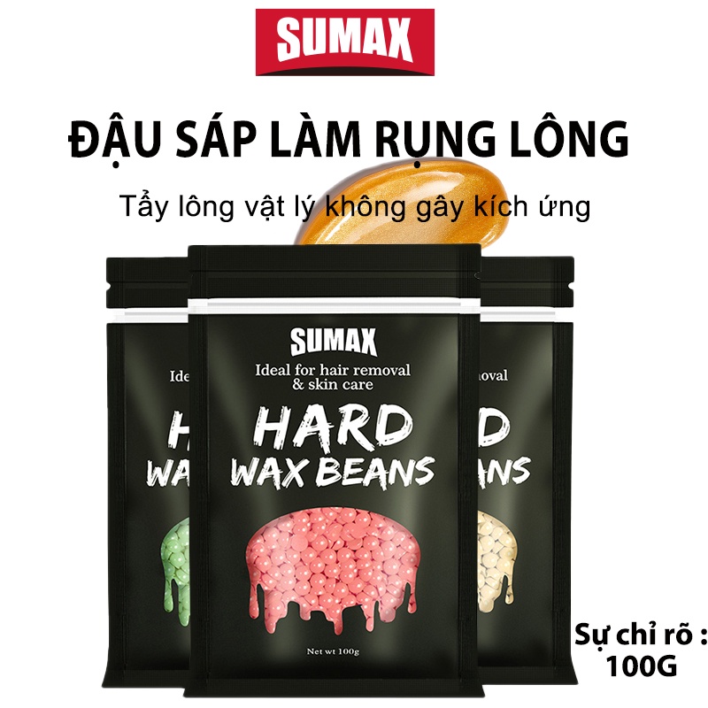 SUMAX wax lông Sáp tẩy lông Tẩy lông dưới cánh tay wax bean 100g