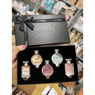 [HÀNG HIẾM] set nước hoa mini quà tặng 7.5ml 🌷set 5 chai , có tách lẻ🌷 hộp sang chảnh đẳng cấp