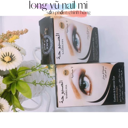 Thuốc nhuộm mi , phủ mi đen