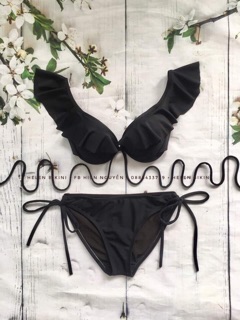 ĐỒ BƠI NỮ - BIKINI TAY BÈO 2 MẢNH (ảnh thật)