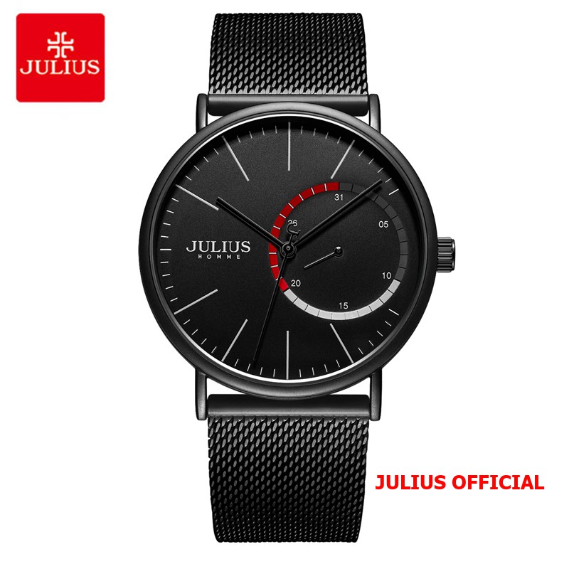 Đồng hồ nam JULIUS JAH-119 dây thép