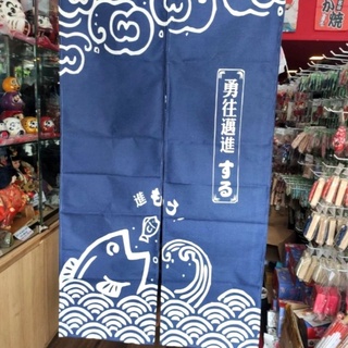 Màn rèm noren Nhật bố (chưa kèm thanh)