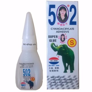 Keo dán sắt 502 ,keo con voi 502