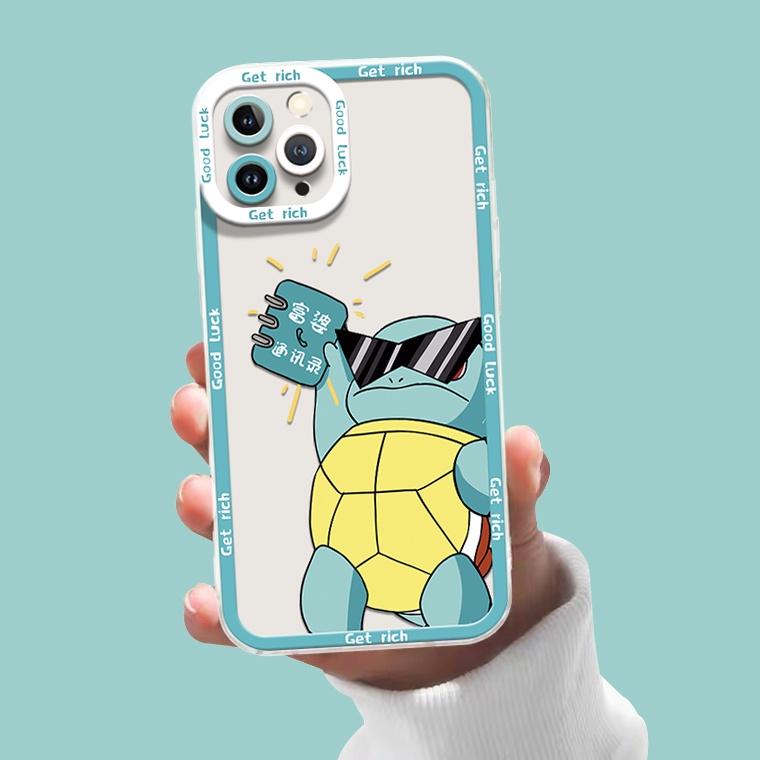 Ốp Điện Thoại Silicon TPU Mềm Trong Suốt In Họa Tiết Dễ Thương Cho IPhone 14 13 6 6S 7 8 14 Plus X XS XR 11 12 Pro Max