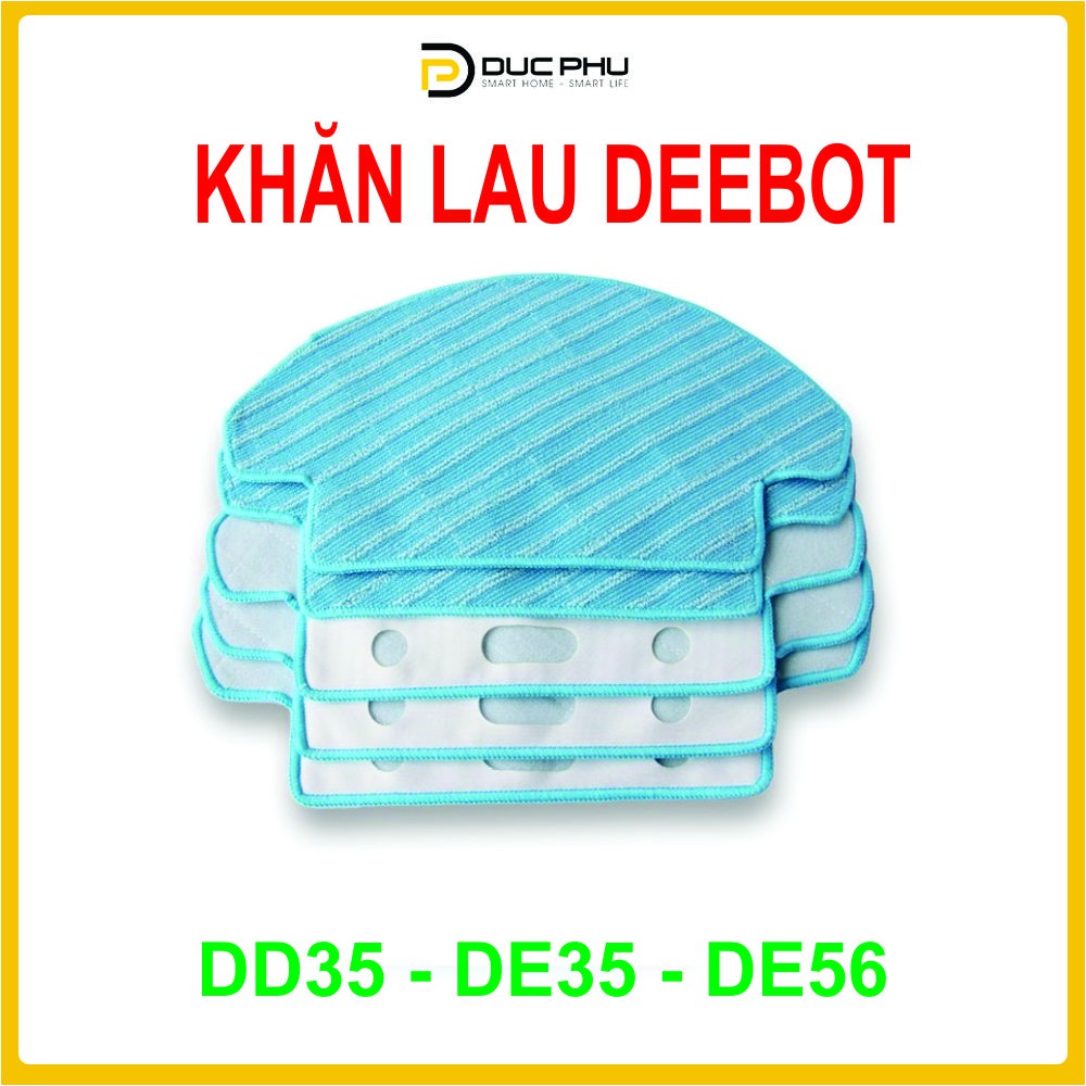 Khăn lau Robot Ecovacs Deebot DD35 DD33 DD56 - Khăn lau robot hút bụi