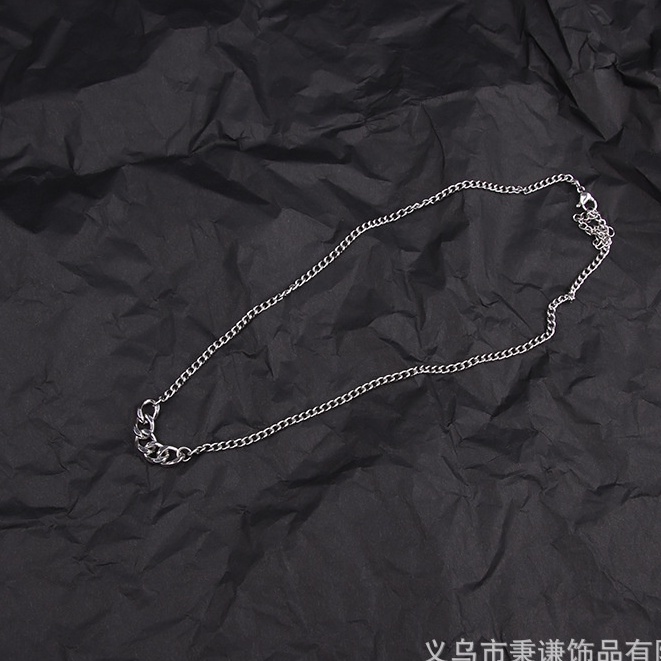 Vồng cổ xích titan phối kiểu 40+5 cm ngắn