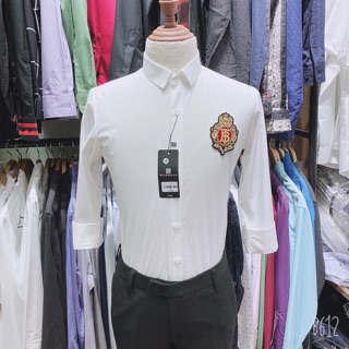 Sơ mi thêu logo hàng cao cấp (L-41)