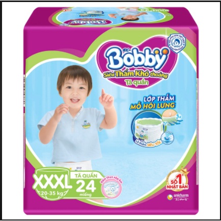 Bỉm/Tã quần Bopby XXXl24(20-35kg)