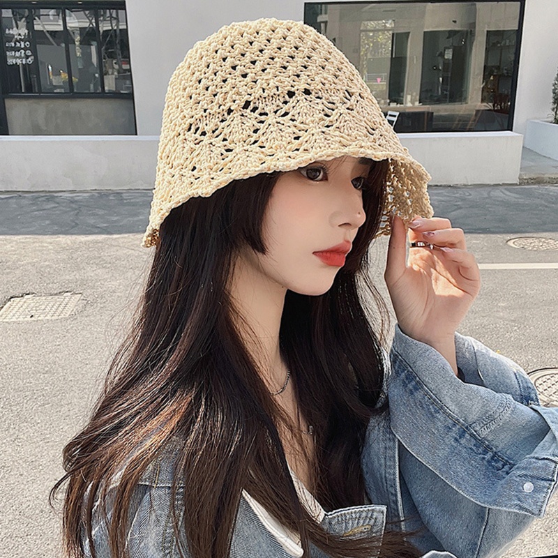 Nón Tai Bèo Chống Nắng Màu Sắc Đơn Giản Thời Trang Mùa Hè Cho Nữ
