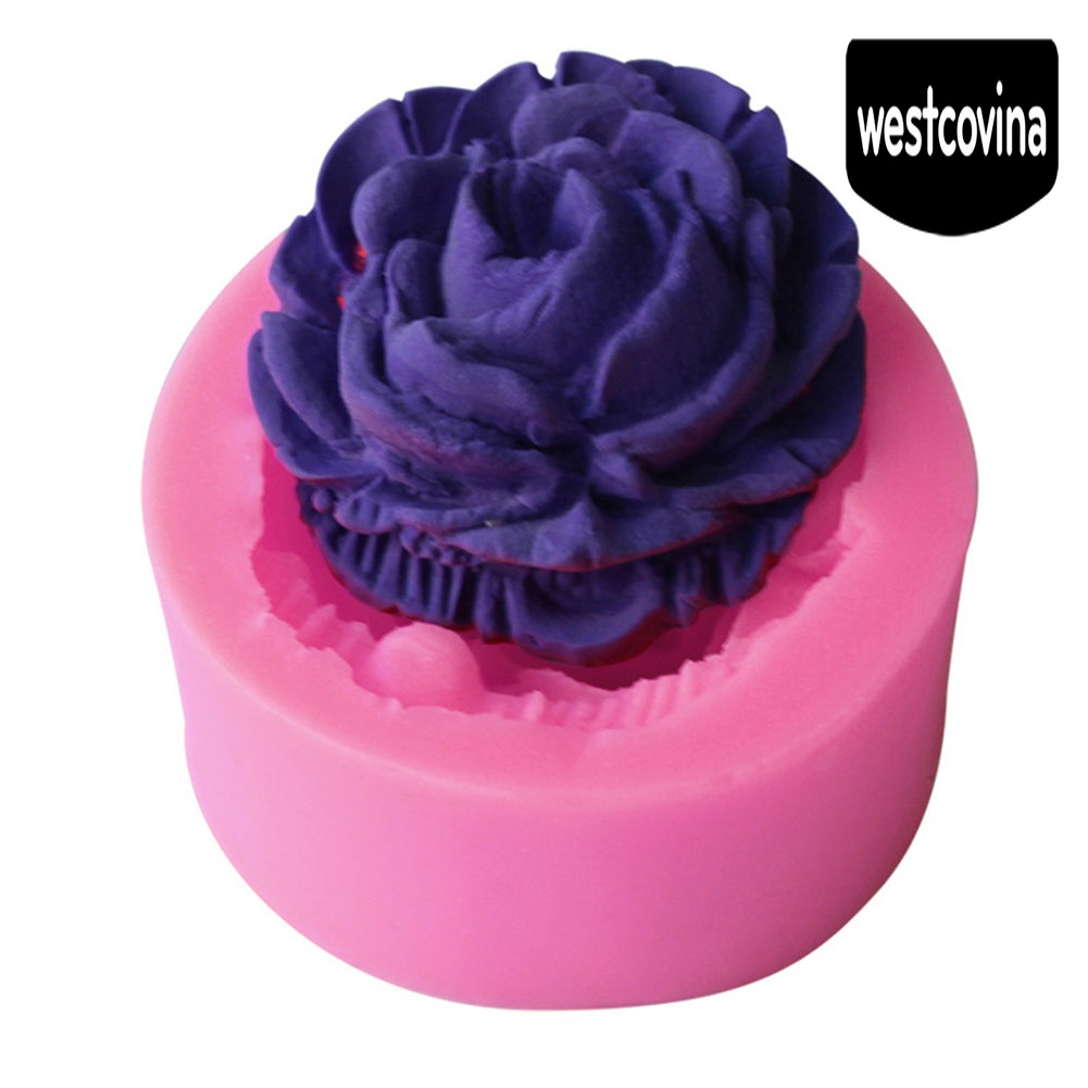 [Hot]☀ Khuôn Silicone Làm Bánh Tạo Hình Hoa 3D Độc Đáo Tiện Dụng
