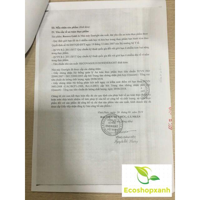 Sữa recova gold 400g