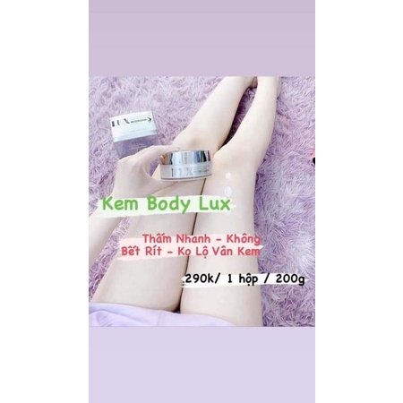 Kem Body Lux Dưỡng Trắng Toàn Thân, Bật tông sau 7 ngày dùng. Cam kết xài không ưng em hoàn tiền | BigBuy360 - bigbuy360.vn