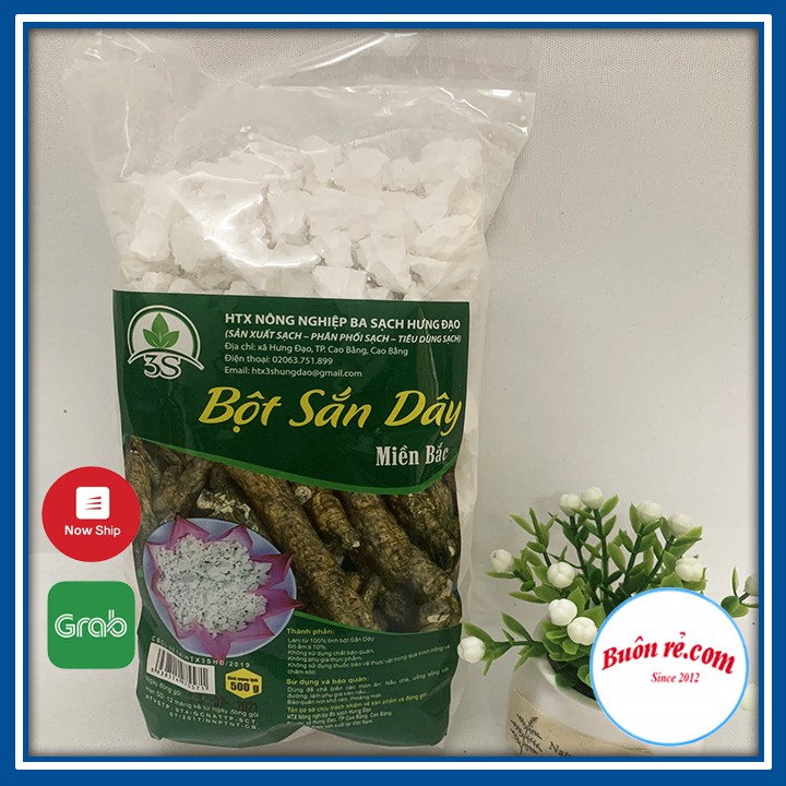 Bột Sắn Dây Miền Bắc Nguyên Chất – gói 500gr – Nông sản sạch - 00029