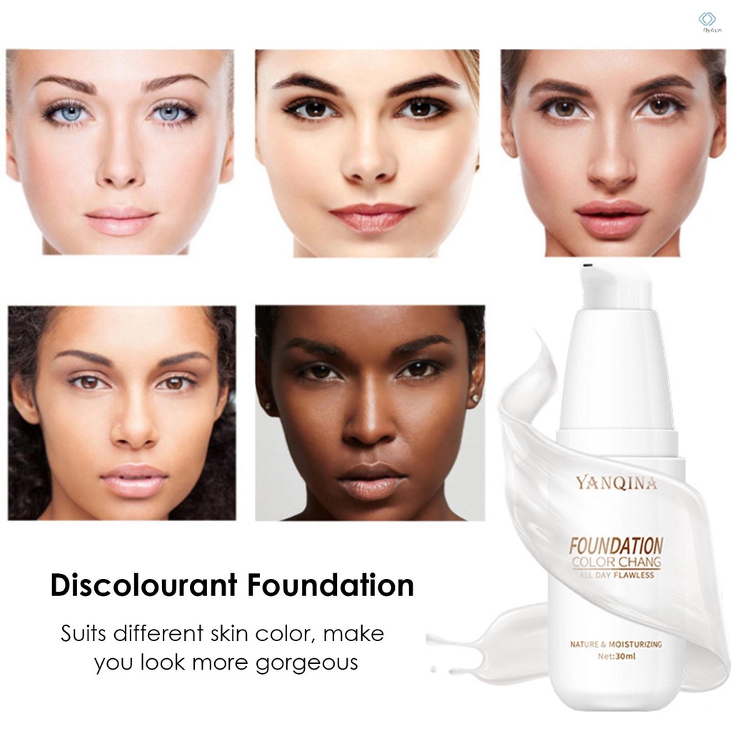 Kem nền BB che khuyết điểm dưỡng ẩm kiểm soát dầu thay đổi màu sắc YANQINA 30ml
 | BigBuy360 - bigbuy360.vn