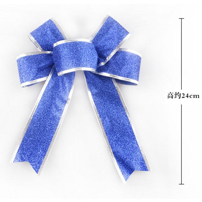1 Nơ Trang Trí Cây Thông Giáng Sinh Năm Mới 25cm (Tự Làm)