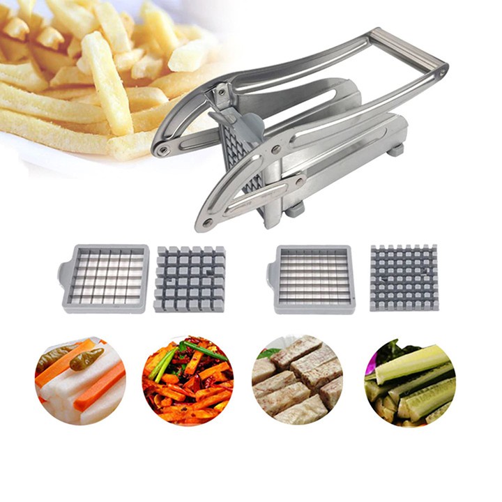 Máy cắt khoai tây vuông sợi dài