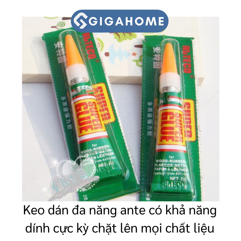 Keo Dán Giày Dép, Đồ Gỗ, Nhựa Siêu Dính GIGAHOME Đa Năng 5837