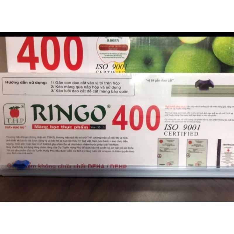 Màng bọc thực phẩm Ringo 400 chính hiệu