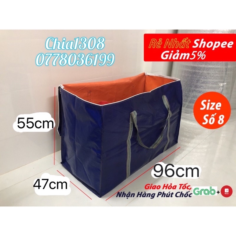 TÚI BẠT ĐỰNG ĐỒ SIÊU TO SIÊU BỀN SIÊU RẺ ĐỦ SIZE