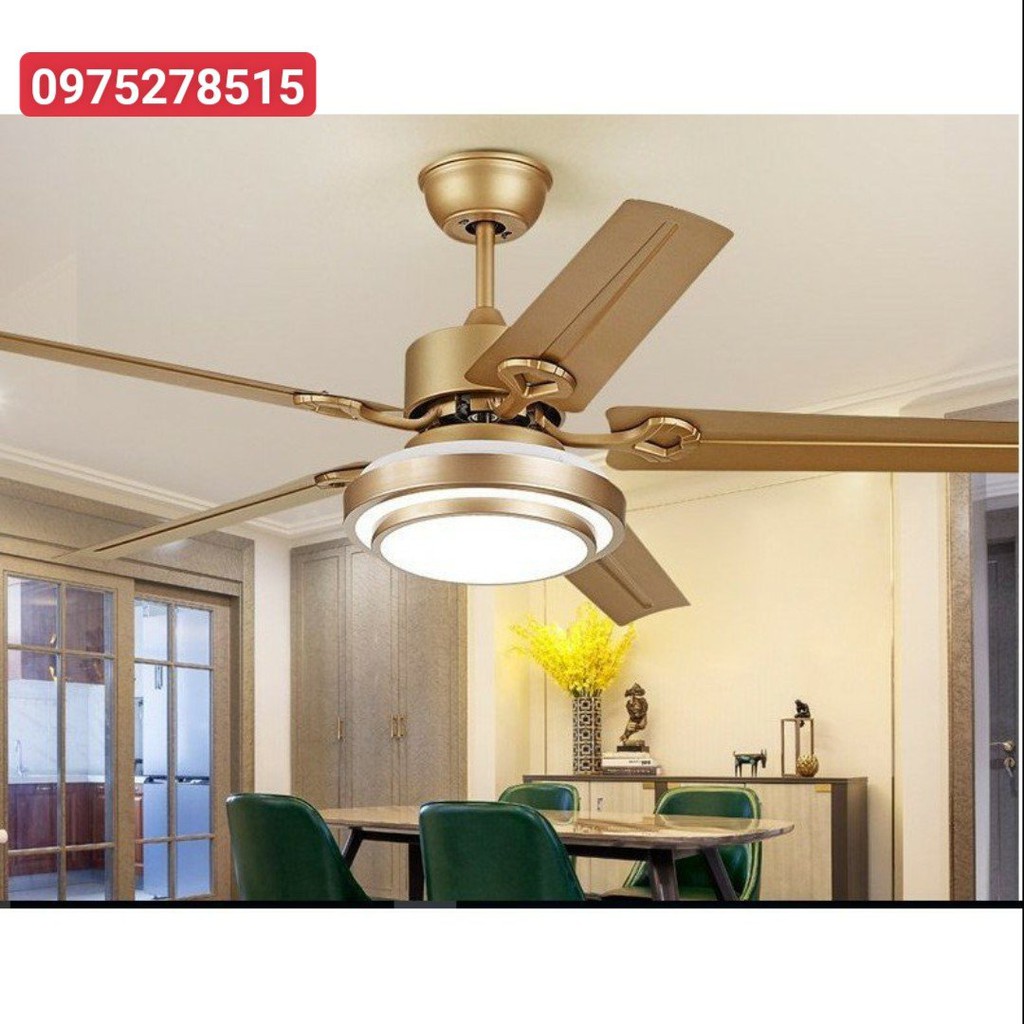 Quạt Trần Động Cơ Lõi Đồng FULL 6 Cấp Độ Gió, 3 Chế Độ Đèn LED, Có Điều Từ Xa, Động Cơ DC 2 Chiều Gió[Bảo Hành 5 Năm] | BigBuy360 - bigbuy360.vn