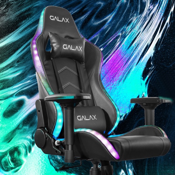 Ghế Gaming Galax RGB 01 Plus Black (GC-01S Plus)