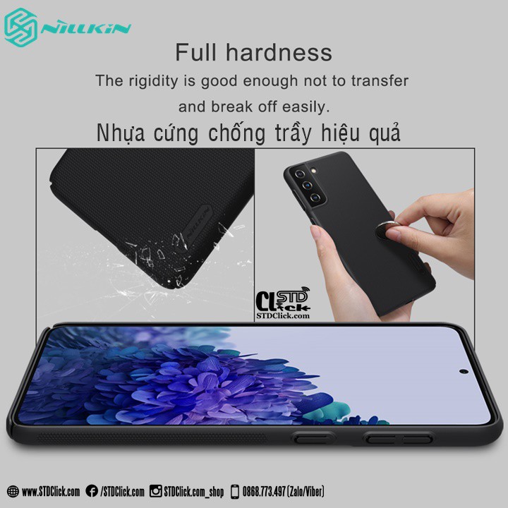 ỐP LƯNG SAMSUNG GALAXY S21 PLUS NILLKIN NHỰA CỨNG CHÍNH HÃNG