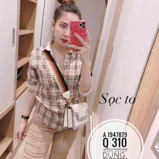 Sơ mi đẹp Áo sơ mi kẻ thô hàng đẹp trend cho hè 2021 đây ạ