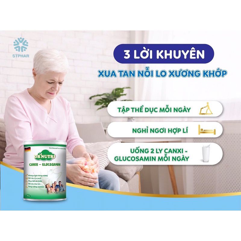 Sữa canxi cho người xương khớp DR NUTRI nguyên liệu Đức