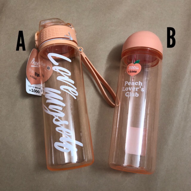 Bình nước Daiso [550ml-500ml-350ml-250ml]