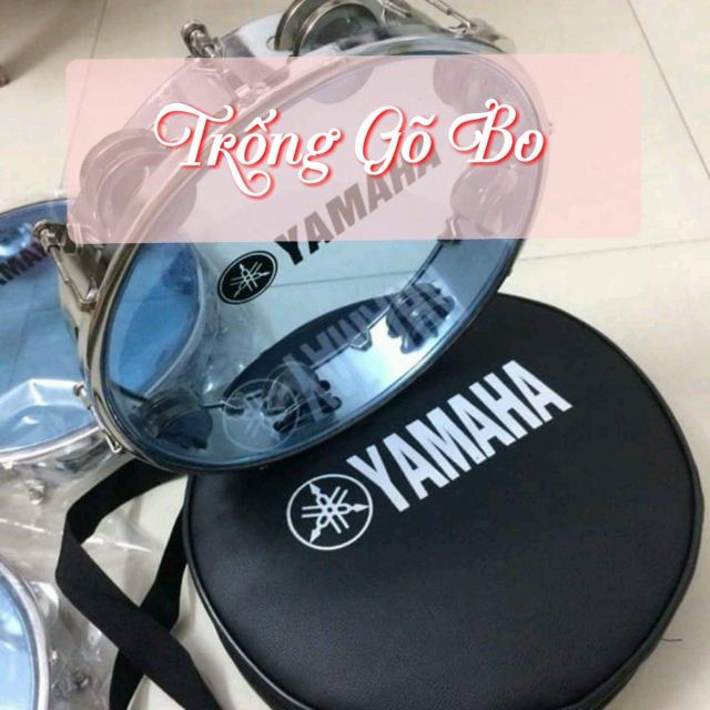 Combo trống gõ bo Yamaha kèm bao da xịn