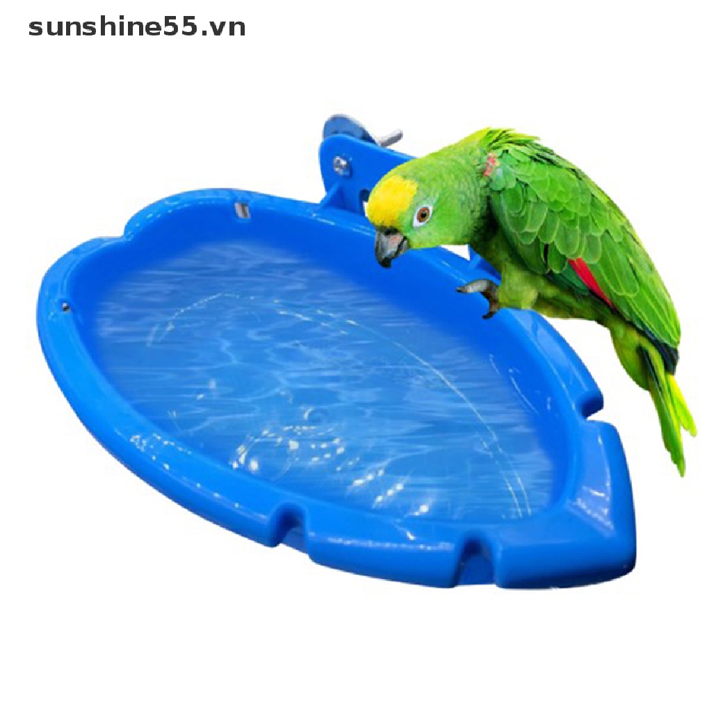 Bồn Tắm Cho Chim Vẹt Gắn Lồng Tiện Dụng