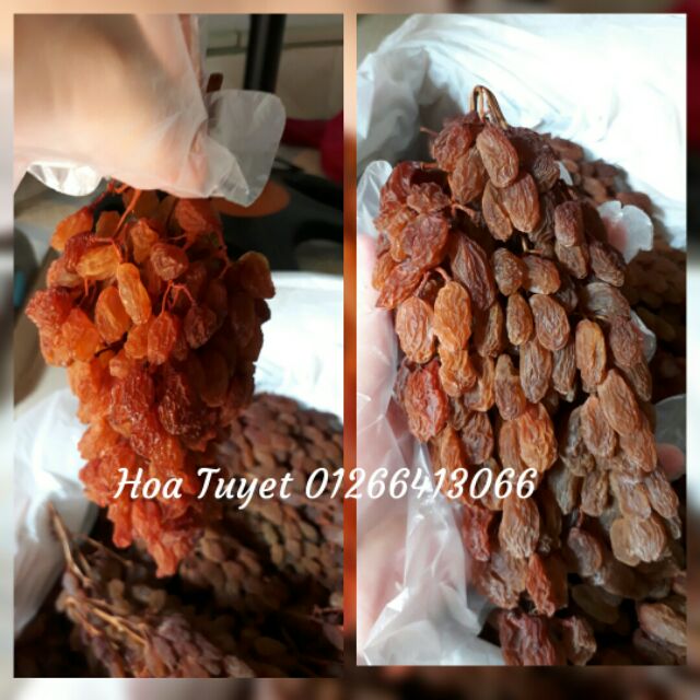 Nho khô nguyên cành Úc