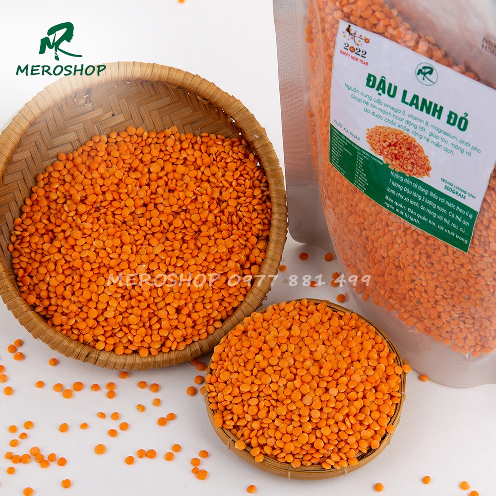 500GRAM ĐẬU LĂNG ĐỎ SHOP MẸ RÔ