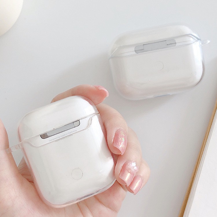 Case Airpods Trong Suốt cho AirPods 1/2/Pro - airpod case