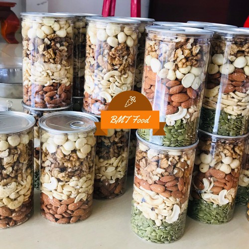 Hạt Dinh Dưỡng Mix Nuts 5 Loại: Hạt Macca, Nhân Hạt Điều Sấy, Nhân Hạt Óc Chó, Hạt Bí Xanh, Hạt Hạnh Nhân